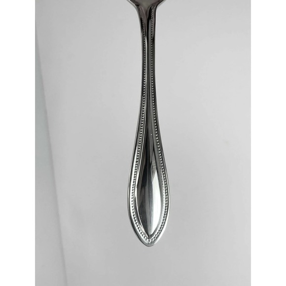 RSVP RXV5 Beaded, 2-Piece Carving Knife 12 1/4” & Fork 10 1/2” Stainless 18/10 - Picture 2 of 3